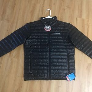 COLUMBIA down jacket NWT